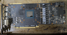 EVGA RTX 2080 Super 8GB Dead Core GDDR6 Donor VRAM Tested - PCB ONLY picture