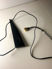 Black Asus Wi-Fi Antenna with Base, Coaxial Cable and Brass Connectors picture