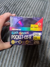 Memorex 10 Pack Cool Colors Pocket CD-R (210MB/24Min./Up To 24x Multi Speed) picture