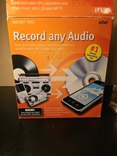Xitel Inport PRO Record Any Audio Home Recording Kit  New in Box picture