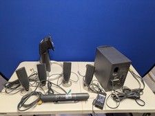 Dell MMS 5650 5.1 Home Theater Speaker System 🔊 4 Speakers Black with Monitor picture