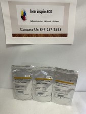 Lot of 3 Ricoh YELLOW Developer 215g D0239680 picture