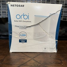NOB Netgear RBK50-100NAS Orbi AC3000 Tri-Band Whole Home WiFi System 2 Pack NEW picture