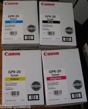 4PK New Canon IMAGE RUNNER C5180/C5185 CYMK TONER SET GPR20 GPR-20 1067B001AA picture