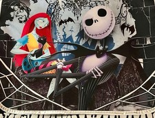 Disney Nightmare Before Christmas Jack Skellington Sally Messenger Laptop Bag  picture