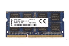 Kingston 8GB 2Rx8 PC3L-12800S-11-12-F3 Laptop Memory P/N:HP698657-154-KEB Tested picture