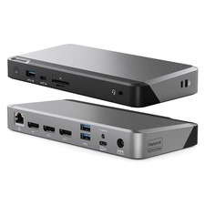 Alogic W128560391 DUPRDX3-WW Dx3 Triple 4K Display Universal Docking Station ~E~ picture