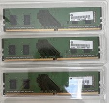 3x HP 4GB PC4-21300 DDR4-2666MHz non-ECC Single Rank Memory Module picture