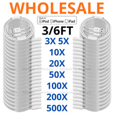 Lot USB Charger Cable For Apple iPhone 14 13 12 11 8 XR SE 8 Fast Charging Cord picture