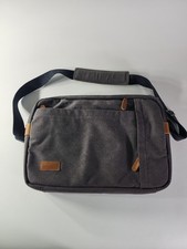 Estarer Men's Canvas Laptop Messenger Bag 17-17.3 Inch with Multiple Pockets picture