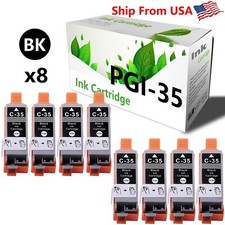 8-Pack PGI35 PGI-35 Ink Cartridge For PIXMA IP100B IP100 IP110 mini320 Printer picture