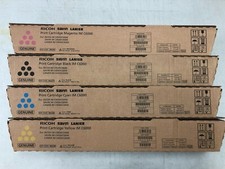 4 NEW Ricoh BCYM Print Cartridges for C6000 C4500 842279 842280 842281 842282 picture