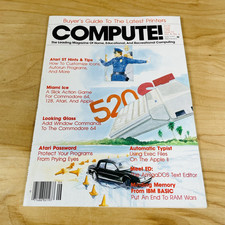 COMPUTE American home computer magazine Vol. 8, No. 6, Issue 73 June 1986 picture