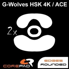 Corepad Skatez G-Wolves HSK PRO 4K ACE Replacement Mouse Feet Hyperglides PTFE Teflon picture