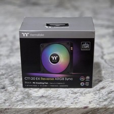 Thermaltake CT120 EX Reverse ARGB 120mm 3-Fan Pack Black CL-F192-PL12SW-A picture