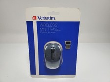 Verbatim 97470 Wireless Mini Travel Mouse USB Receiver Compact Graphite picture