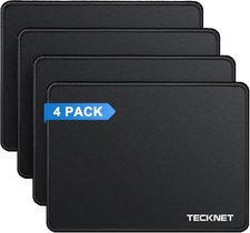 4 Pack Mouse Pad with Durable Anti-Fray Stitching, Small Mousepad picture