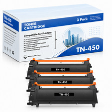 3PK TN450 Toner Cartridge Replacement for Toner Black HL-2275DW/2280DW picture