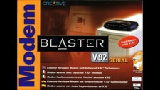 MODEM BLASTER V.92 VINTAGE RETRO TECH - Original Modem New in Box picture
