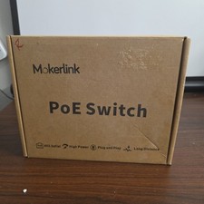 Mokerlink 8 Port Gigabit PoE Ethernet Switch POE-G080G - NEW picture