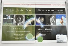 Hahnemuhle FineArt Inkjet Paper 8.5 x 11 Bamboo Glossy 25 Sheets 290 315 GSM picture