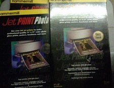 Lot Hammermill Jet PRINT 11 x 17 Heavy Gloss Photo Poster Paper Ink Jet Graphic picture