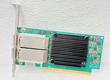 USED   Mellanox MCX416AGCAT  CX416A ConnectX4 50GbE DualPort PCIe NIC Ca G2U picture