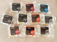 Lot of 10 mixed Epson 159 Printer ink cartridges- new -factory sealed picture