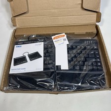 Kinesis Freestyle 2 For Mac Keyboard With Palm Rest & Lifters KB800HMB NEW NIOB picture