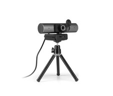  HD 1080P Webcam, USB-C/USB-A, w/Built-in Speakers & Mic,Black,AWCS06F  picture