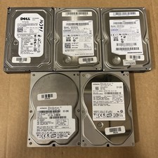 LOT Of (5) Dell, Samsung, Hitachi 160GB 3.5