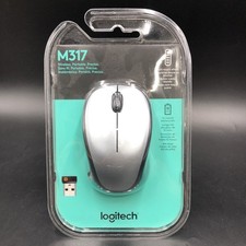 Logitech M317 Wireless Mouse - Light Steel T17-65 New picture