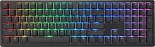 Ducky Zero 6108 Mechanical Keyboard Cherry MX2A Blue 100% Black picture