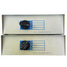 4-Way DB9 Male Manual Data Transfer Switch Box Rotary Printer RS232 Serial Lot 2 picture
