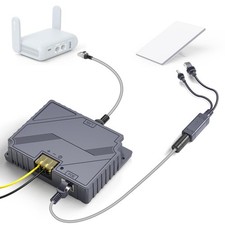 XLTTYWL Starlink Mini Poe Injector, 150W 2 in 2 1 Poe, Grey picture