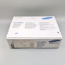Samsung CLP-K600A Black Toner Cartridge Genuine OEM CLP-600 650 Series Printer picture