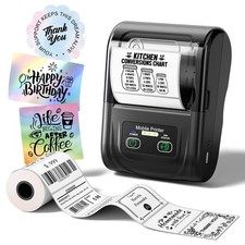 M128 Label Maker 2 Inch High Speed Bluetooth Thermal Label Printer picture