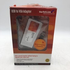 StarTech USB2VGA2 USB 20 to VGA Display Adapter OPEN BOX A G1N picture