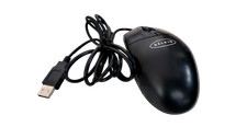 Belkin F8E812-BLK Wired USB Optical Mouse Black 3-Button with Scroll Wheel picture