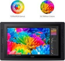 HUION KAMVAS Pro 24 2.5K QHD Pen display Drawing Tablet with Keydial and glove picture