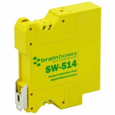Brainboxes SW514 4-Port Industrial Gigabit Ethernet Switch picture