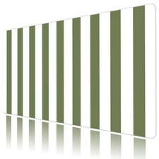 Minimalist Vertical Striped Sage Green Desk Mat for Keyboard and Mouse Desk Pad picture