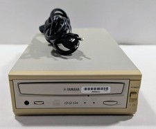 Vintage Yamaha CRW8424SX External SCSI CD-RW Drive Burner 8x4x24 Power Tested picture