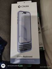 NEW Clicks Creator Keyboard for iPhone 16 Pro Max - Surf (Blue) MagSafe picture