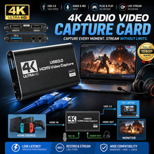 4K 1080P 60FPS HDMI to USB 3.0 Video Capture Card For PS4/PC/OBS Nintendo Switch picture