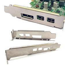 Full High Low Profile Bracket For Dell AMD Radeon RX550 RX640 R9J9P 6J78X Card picture