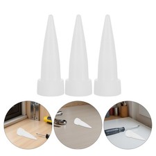 10Pcs Reusable Plastic Caulk Nozzle Tips for Home Precise Sealant Application picture