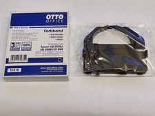 1x Otto Office Nylon Ribbon Black Size 642 for Epson EX 800 LQ 2500 LQ2550 picture