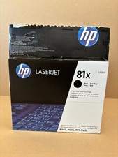 Open Box, New Genuine HP 81X LaserJet M605, M606, M630 Black Toner CF281X picture
