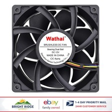 High Airflow 120mm Case Fan 230 CFM with Dual Ball Bearings for Quiet Operation picture